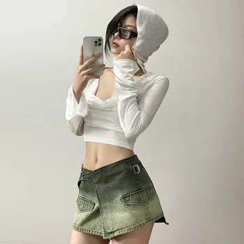A nő Kapucnis póló koreai Stílusú Ruhákat Szilárd Off-váll Felső Hosszú ujjú Póló Lágy, Blúzok Téli Alkalmi Chiffon Póló