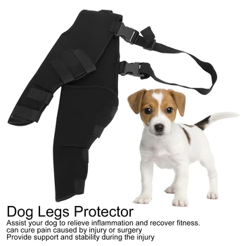 Kisállat Kutya Hátsó Lába Protector, Állítható Térdszalagot Lábát Támogatja A Kutya Hátsó Lába Helyreállítása