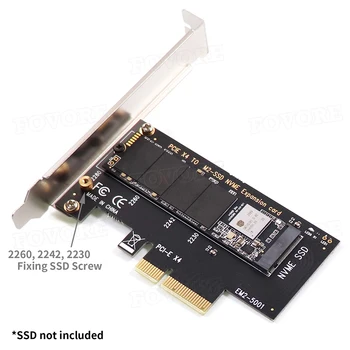 NVMe PCIe M. 2 NGFF SSD PCIe X4 Adapter Kártya PCIe X4 M. 2 Kártya Alumínium Hűtőborda