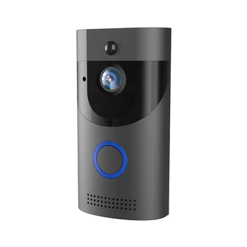Tuya APP Video Csengő Kamera Infravörös éjjellátó Vízálló Smart Videó Csengő Elektronikus Riasztó távfelügyelet Haza